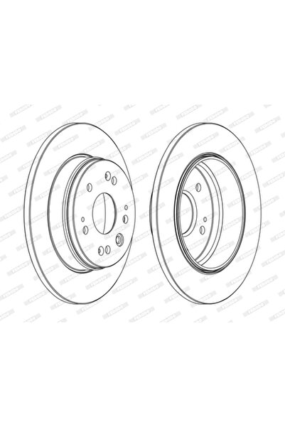FERODO Brake Disc Honda Fr-5/Stream