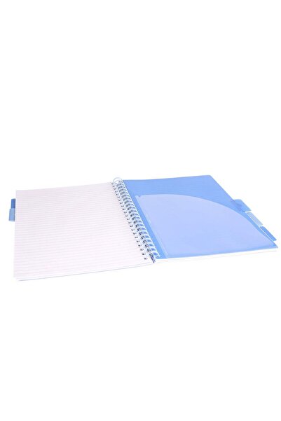 Strigo Spiral notebook and dividers Project Book UNICORN A4, dictando, 200 pg, cardboard covers PADS090