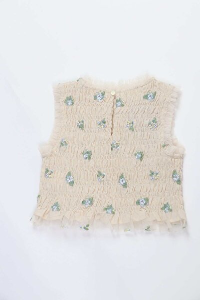 Gingersnaps Girls Floral Lace Cami Top