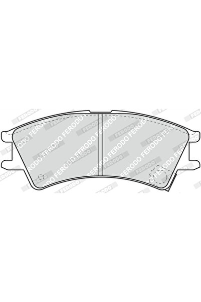 FERODO Brake Pad Set Disc Brake Hyundai Atos