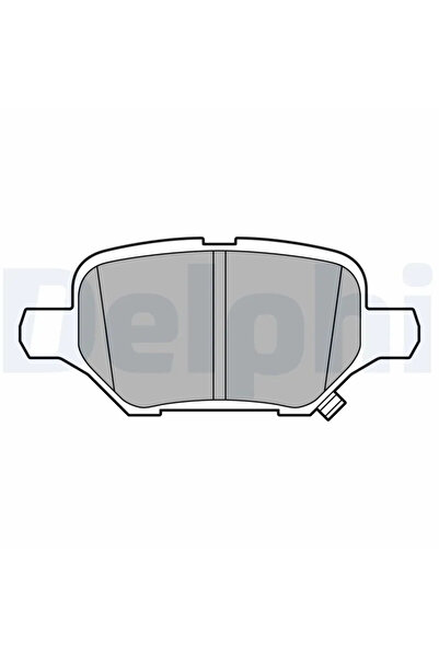DELPHİ Brake pad set disc brake CHEVROLET TRAX 2012-2018 LP3611