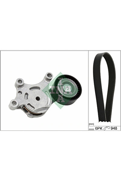 FAG Set Curea Transmisie Cu Caneluri Ford Tourneo Courier B460