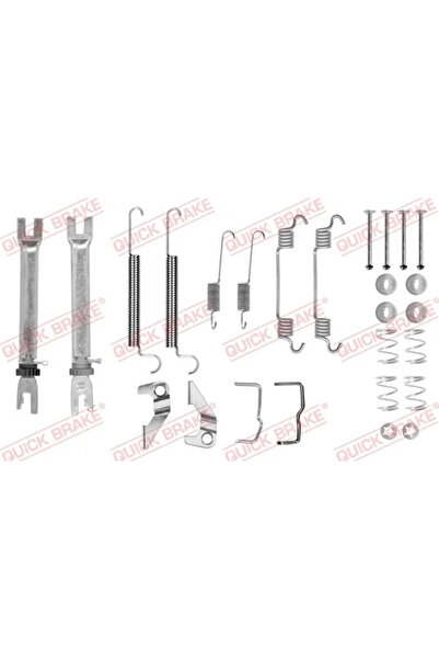 QUICK BRAKE Set Accesorii Sabot De Frana Opel Astra F/Astra G/Astra H Vauxhal...