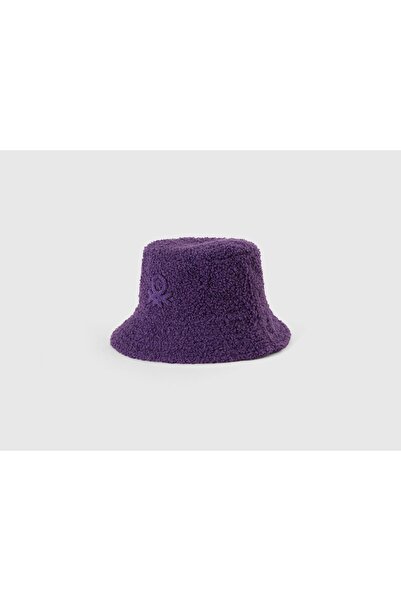 United Colors of Benetton Fur Logo Fisherman Hat