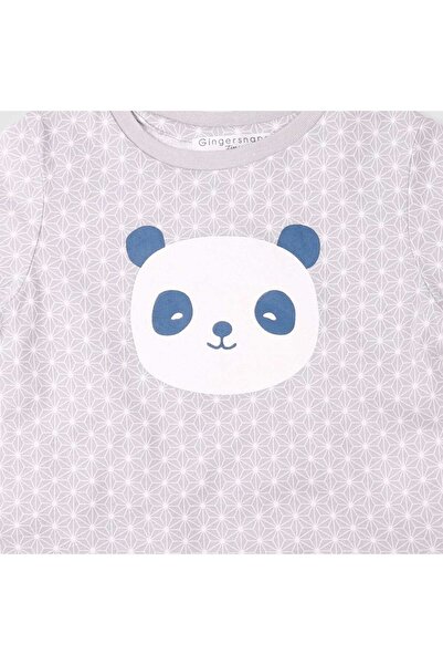 Gingersnaps Short-Sleeve Bear Print Top