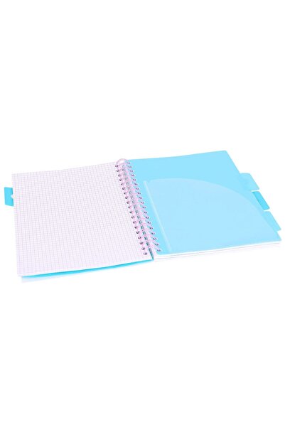 Strigo Caiet spirala si separatoare Project Book CARACATITA B5, matematica, 200 pg, coperti carton PADS051
