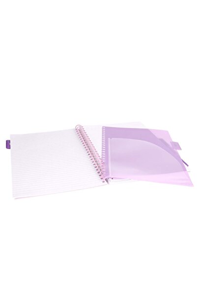 Strigo Spiral notebook and dividers Project Book PANDA A4, dictando, 200 pg, cardboard covers PADS093