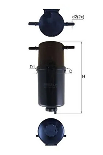 KNECHT Filtru Combustibil Vw Crafter 30-35 Bus/Crafter 30-50 Caroserie/Crafte...