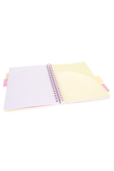 Strigo Spiral notebook and dividers Project Book MEDUZA B5, mathematics, 200 pg, cardboard covers PADS052