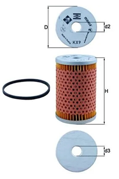 KNECHT Filtru Combustibil Aro 240-244 Citroen Bx/Cx 1/Cx 2