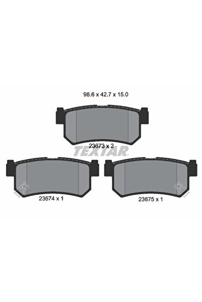 Krieger Set Placute Frana Frana Disc Daewoo Rexton Roewe (Saic) W5 1998-2020
