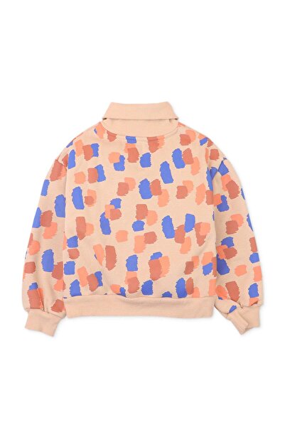 Gingersnaps Girls Printed Long-Sleeve Sweater