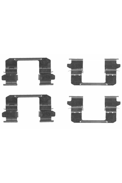 TEXTAR Set Accesorii Placute Frana Chevrolet D-Max 1 Isuzu D-Max 1/D-Max 2/Mu...