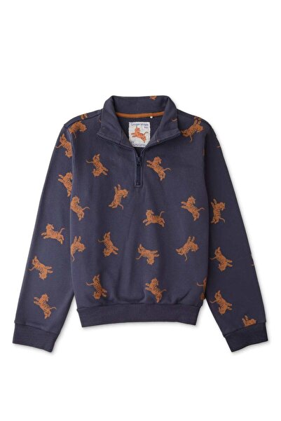 Gingersnaps سترة بطبعة النمر للأولاد