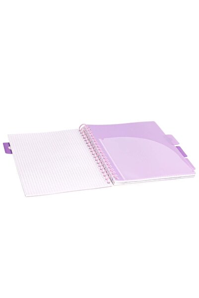 Strigo Spiral notebook and dividers Project Book PANDA B5, mathematics, 200 pg, cardboard covers PADS025