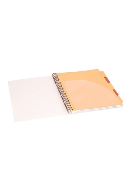 Strigo Spiral notebook and dividers Project Book AFRICA A4, mathematics, 200 pg, cardboard covers PADS067