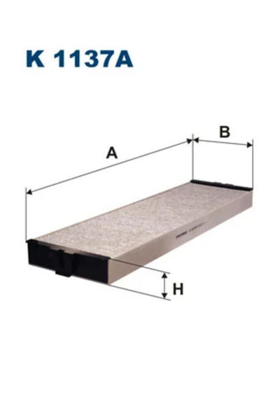 Filtron Filtru, Aer Habitaclu Peugeot 607 (9d, 9u) 2000-2011 Diesel