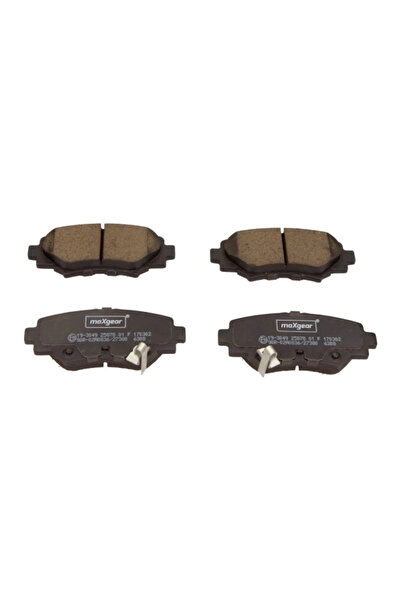MaxGear Set Placute Frana Frana Disc Puntea Spate Mazda 3 2013-2019