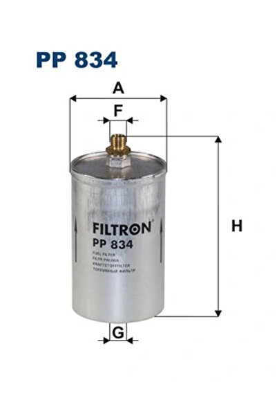Filtron Fuel filter MERCEDES-BENZ S-CLASS coupe 1981-1991 PP 834