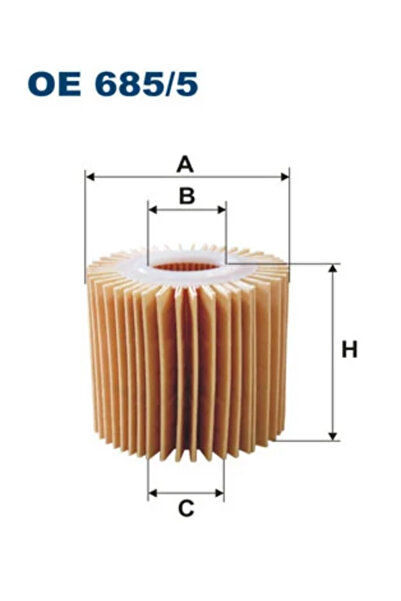 Filtron Filtru Ulei Subaru Trezia Toyota Auris/Corolla Limuzina/Iq
