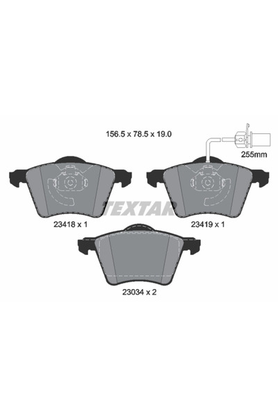 Krieger Set Placute Frana Frana Disc Ford Galaxy 1/Galaxy Model 1 Van Seat Al...
