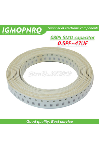 Choice86 4.7uF 100pcs 0805 50V SMD Thick Film Chip Multilayer Ceramic Capacit...