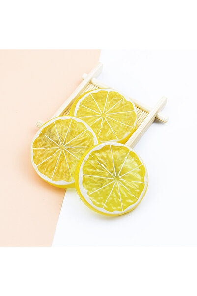 Choice 20 قطعة صفراء 20/50 قطعة نباتات ليمون صناعية بلاستيكية مزيفة ألعاب أطف...