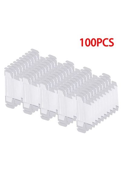 Choice 100 قطعة 10/50/100 قطعة حافظة شفافة من مادة البولي فينيل كلوريد لحماية...