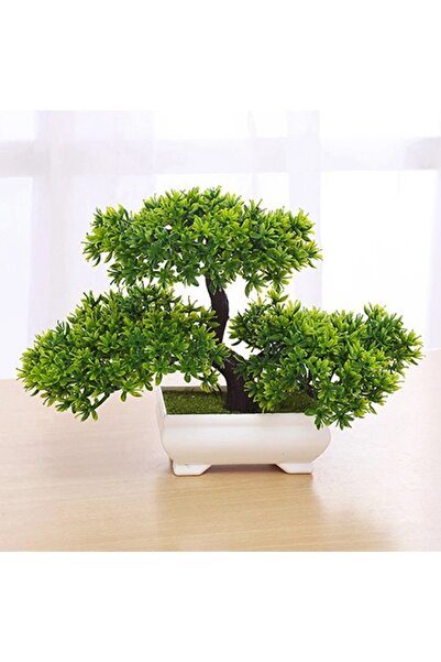 Choice 15 نباتًا بلاستيكيًا صناعيًا، شجرة بونساي صغيرة، زهرة صناعية، غرفة معيشة، طاولة، ديكور منزلي