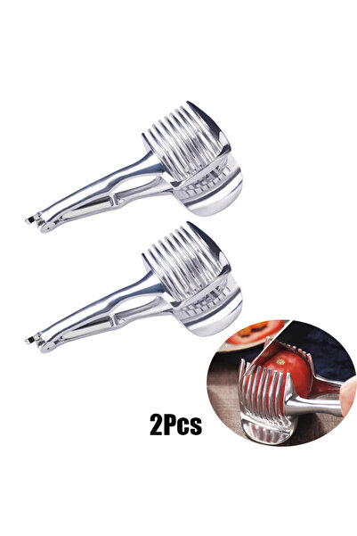 Choice قطاعة يدوية من البلاستيك من الفولاذ المقاوم للصدأ للمطبخ، قطاعة برتقال...