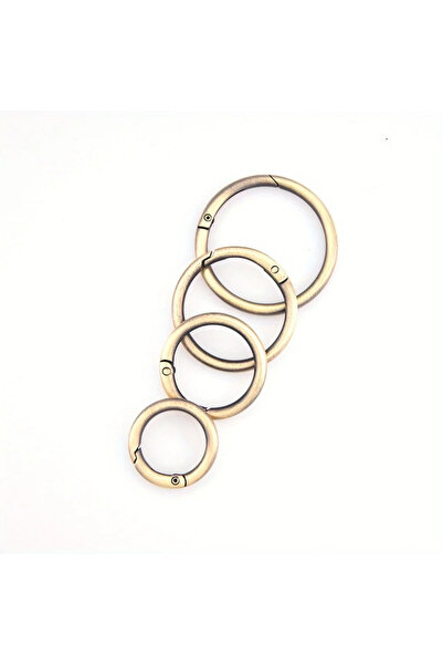 Choice 25 مم --- 5 قطع من النحاس 5 قطع معدنية حلقة مفاتيح زنبركية مشابك مجوهر...