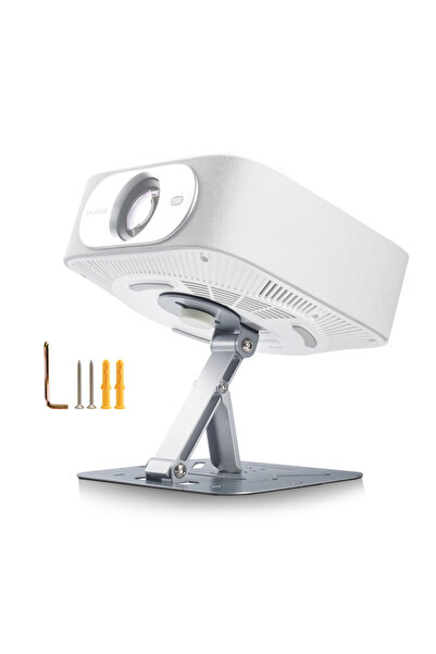 Choice Sliver Holder Projector Stand Table Foldable Desktop Mount Ceiling 180° Adjustment Universal 1/4" Sc