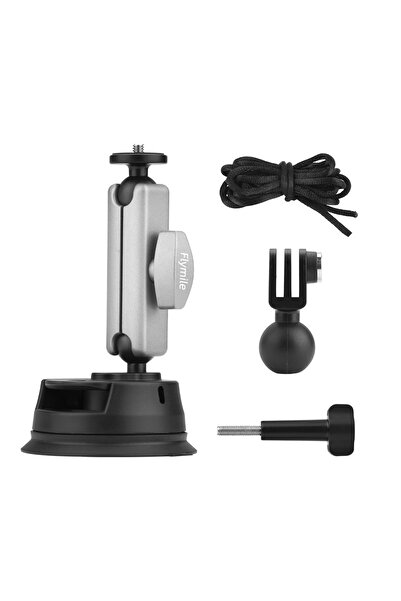 Choice حامل كاميرا للسيارة مزود بكوب شفط لكاميرا Insta360 X5/GoPro13/Action 5...