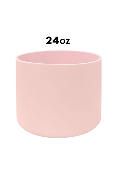 Choice 24oz Sakura Silicone Water Bottle Boot - Anti-Slip Protective Sleeve f...