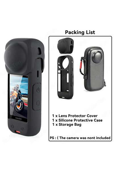 Choice لكاميرا Insta360 X5، مجموعة من 7 قطع لكاميرا Insta360 X5 X4، غطاء حماي...