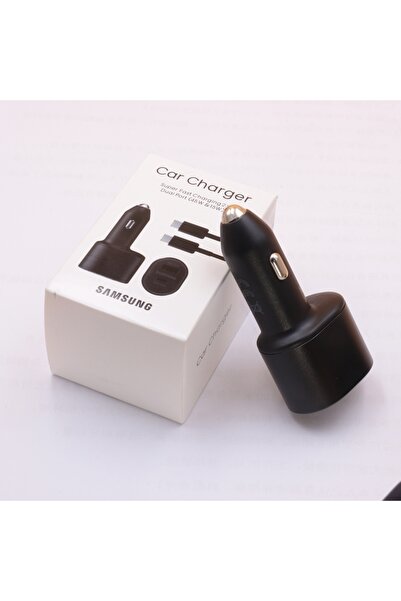 Samsung مجموعة شاحن سيارة PD 60 واط شاحن سيارة فائق السرعة 45 واط + 15 واط USB C شاحن سيارة Cargador Galaxy
