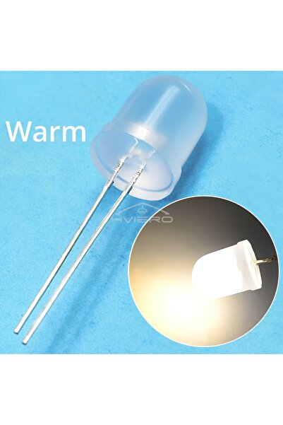 Choice 50 قطعة من مصابيح LED دائرية فائقة السطوع منتشرة بقطر 10 مم، 50/250/50...