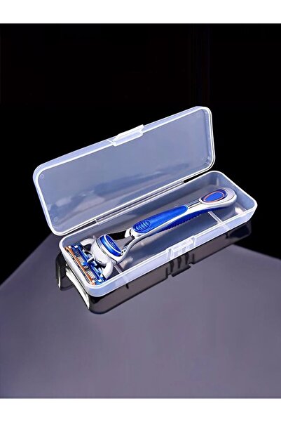 Choice صندوق تخزين ماكينة الحلاقة اليدوية قطعة واحدة، حامل أدوات متخصص لرحلات...