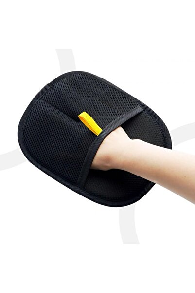 Choice Black Pet Grooming Gloves Pet Hair Remover Brush Kitten Cleaning Glove Removing Dog Cat Hair From So