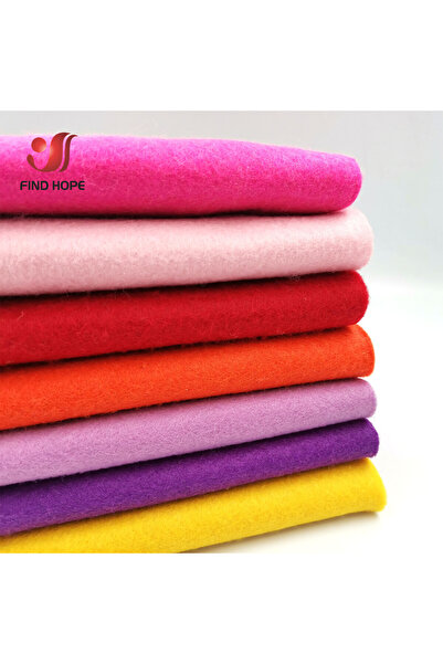 Choice 20 × 90 سم وردي أحمر سلسلة 7 لفات 20 × 90 سم نسيج لباد ناعم غير منسوج ...