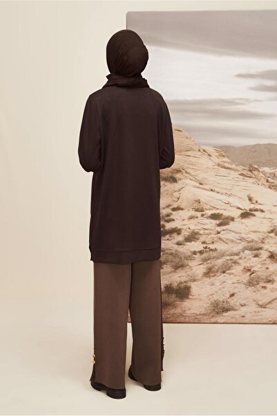 Alvina Leopard Printed Tracksuit Tunic 45921