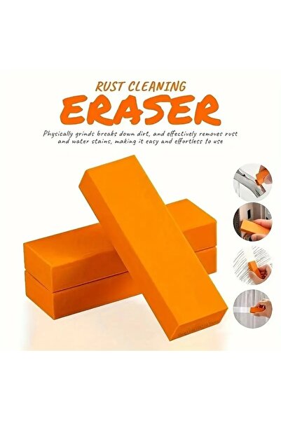 Choice3 قطعة واحدة من ممحاة الترسبات الكلسية البرتقالية الفعالة، مزيل الصدأ ا...