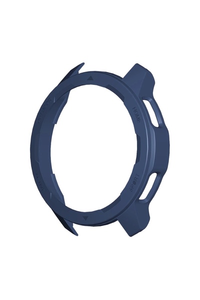 Choice غطاء حماية أزرق من البولي كربونات لساعة Mi Watch S1 Active، إطار حماية...