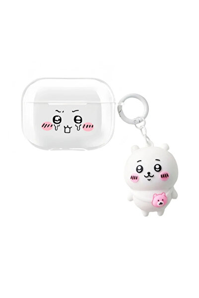 Miniso حافظة سماعة أذن شييكاوا كرتونية لطيفة لأجهزة Airpods 1 2 3 4 Pro 2 3 اللاسلكية بتقنية البلوتوث