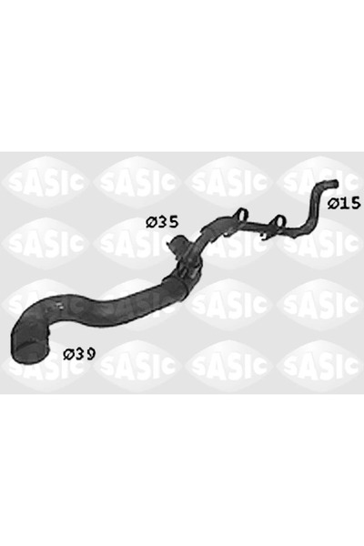 SASIC Маркуч на радиатора горен десен Citroen Berlingo / Berlingo First Van