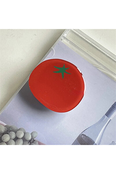 Choice PT422 Korean Cute Vegetable Tomato Griptok Bracket Grip Tok for IPhone Samsung Universal Accessorie
