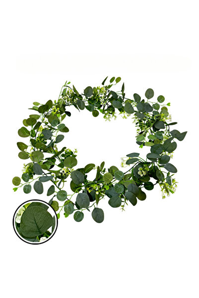 Choice 2pcs 180cm 2pcs Artificial Eucalyptus Vine Plant Real Texture Fake Gre...