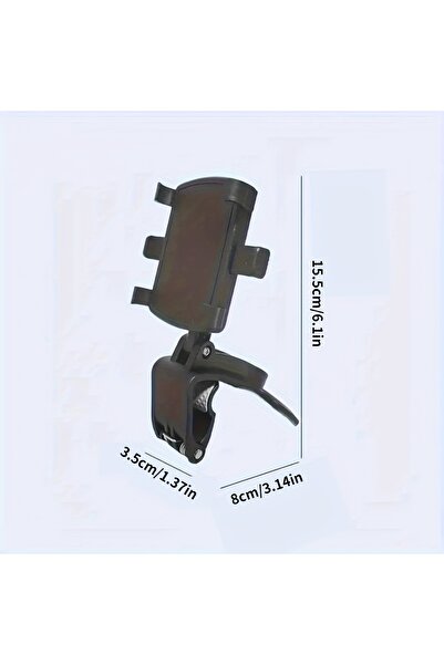 Choice حامل هاتف للسيارة قابل للدوران 360 درجة باللون الأسود، حامل هاتف خلوي ...
