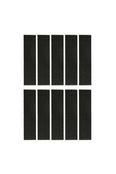 Choice 10 قطع 5/10 قطع فلتر تكييف هواء أسود فلتر قطني ثلاثي المستويات لفلاتر تكييف ميديا