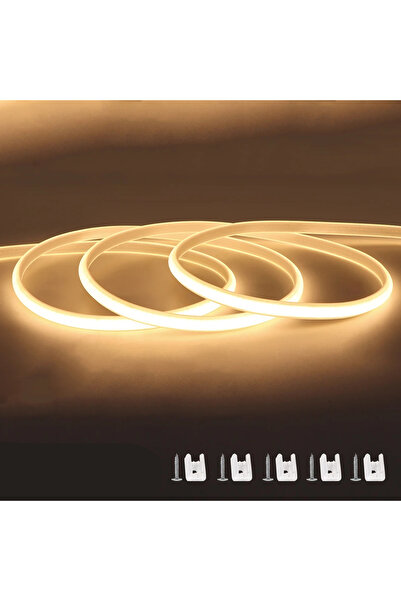 Choice شريط إضاءة LED للحديقة الخارجية أبيض دافئ بطول 35 مترًا بمقبس الاتحاد ...